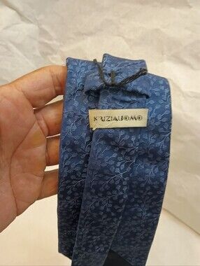 Men’s Krizia Uomo Silk Tie New Display Silk Tie Italy